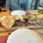 Fleischplatte in Kranjska Gora zum Abendessen